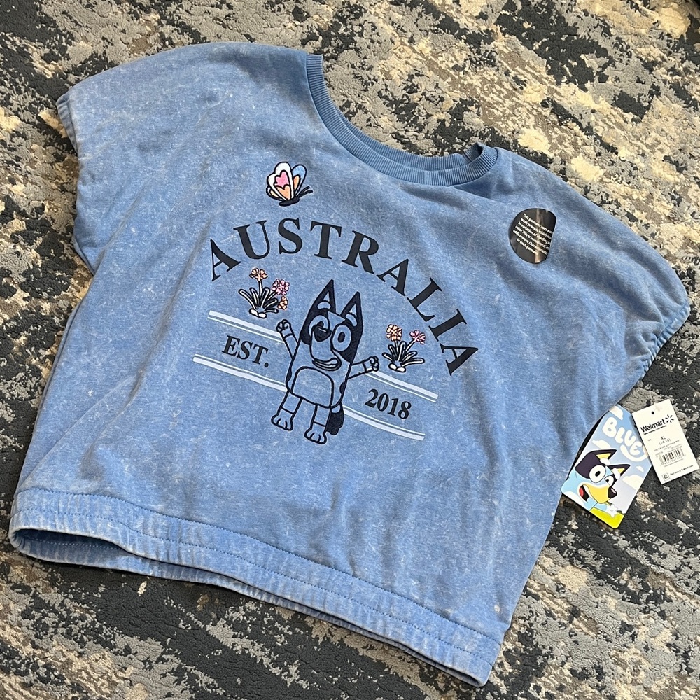 NWT Girls Bluey Shirt